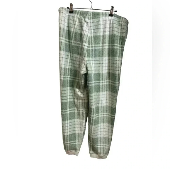 Aerie Plaid Jogger Pajama Bottoms Size Large - Picture 2 of 4